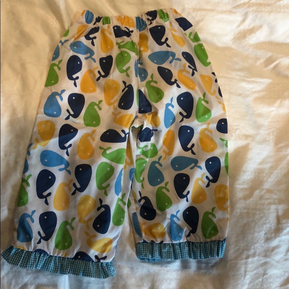 3T Whale Cropped Pants